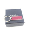 Prada Portachiavi in Metallo Peonia Red Enameled Keychain Charm 2PS021