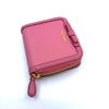 Prada Portafoglio Lampo Fuxia Light Pink Vitello Move Zip Flap Bow Wallet 1ML522