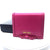 Prada Portafoglio Verticale Fuxia Pink Leather Vitello Move Flap Bow Wallet 1MV204